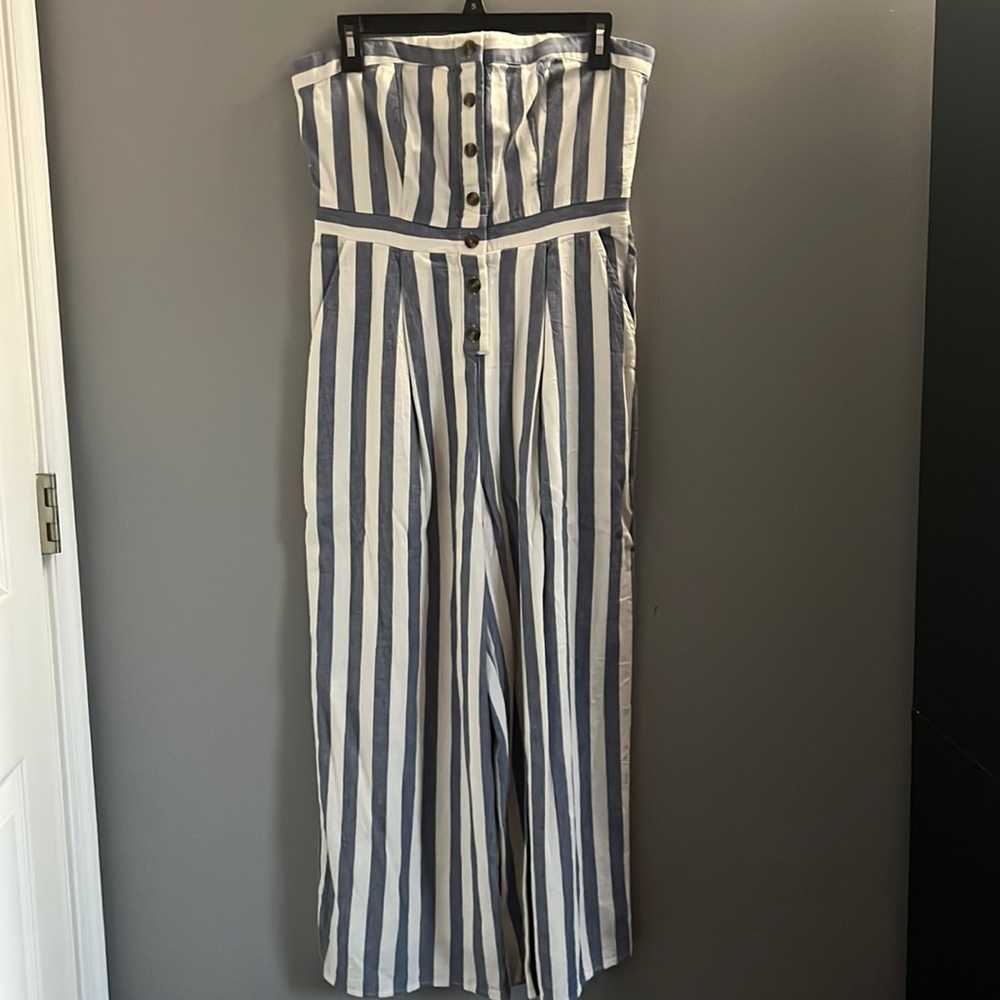 Strapless jumpsuit